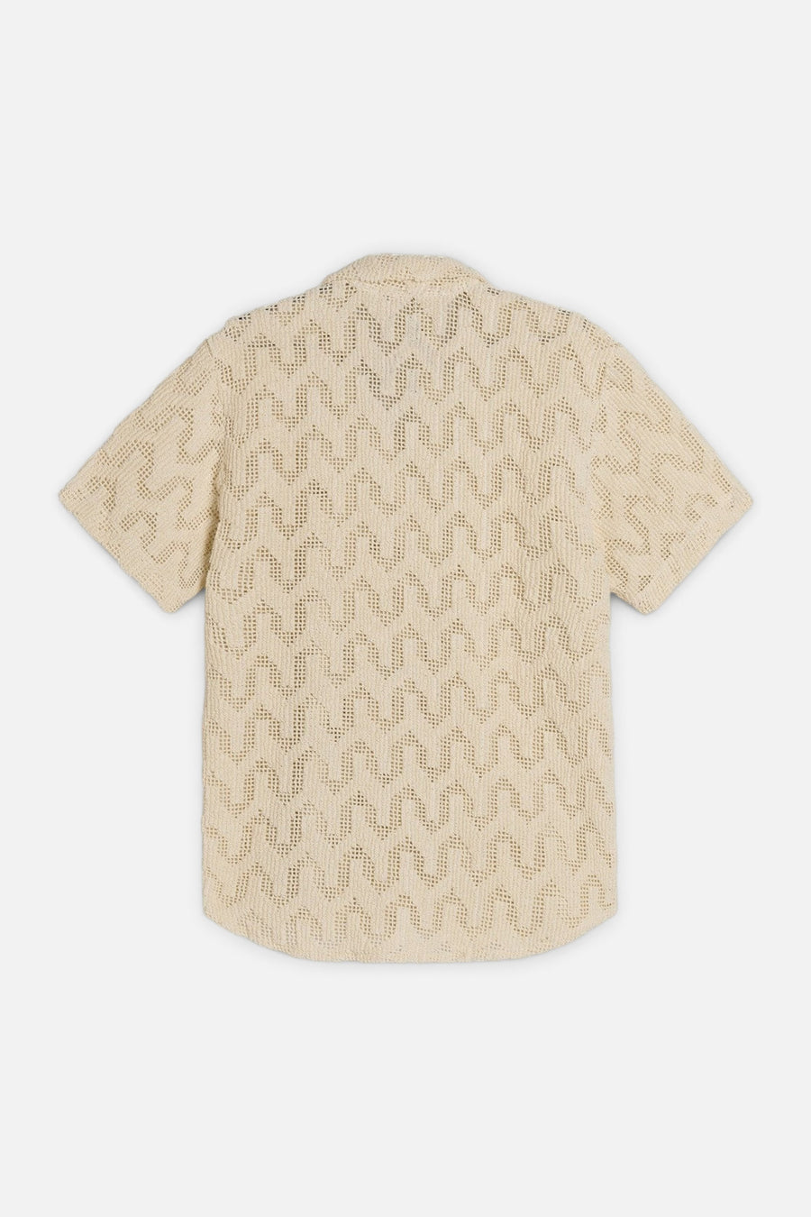 OAS Atlas Cuba Crochet Shirt – side view