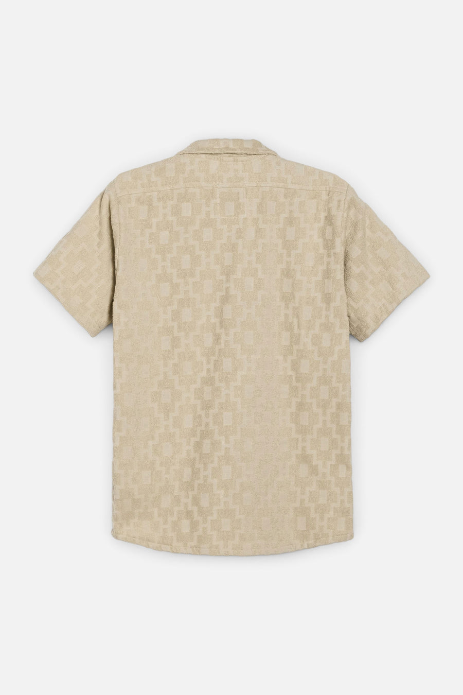 OAS Beige Machu Cuba Terry Shirt – back view