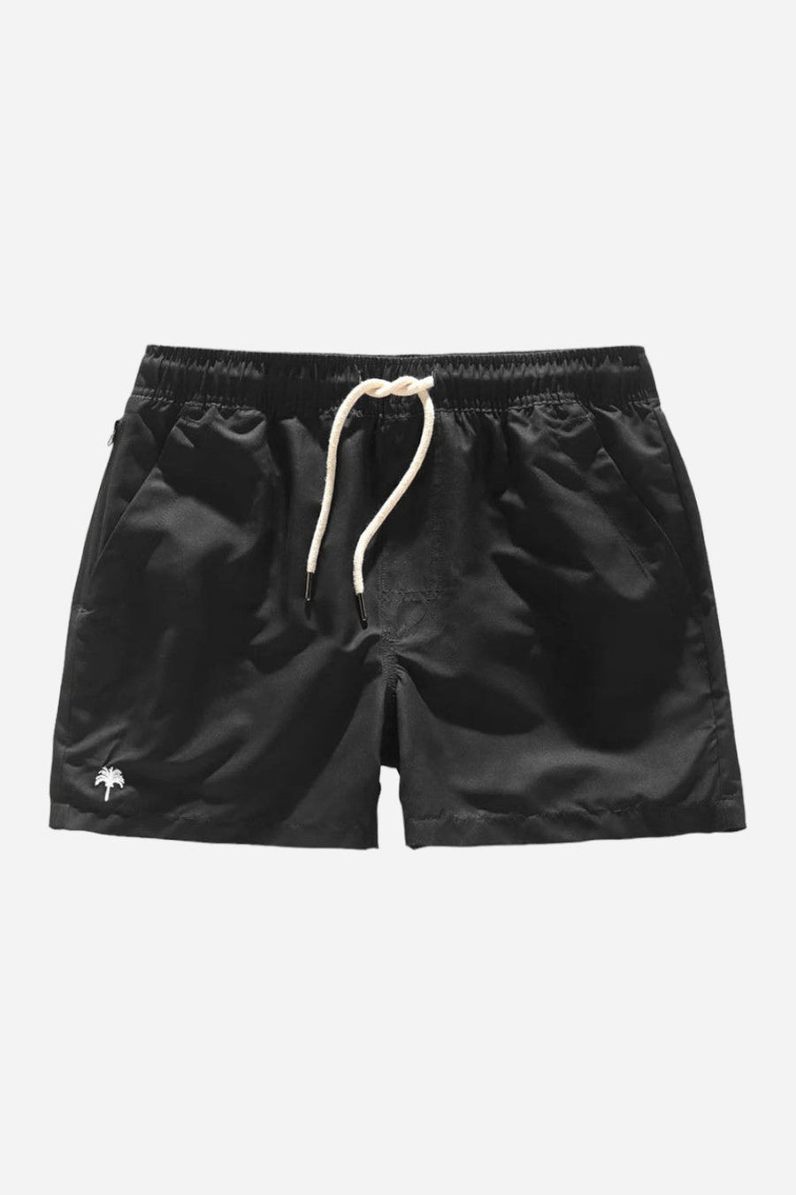 OAS Black Swim Trunks – front view