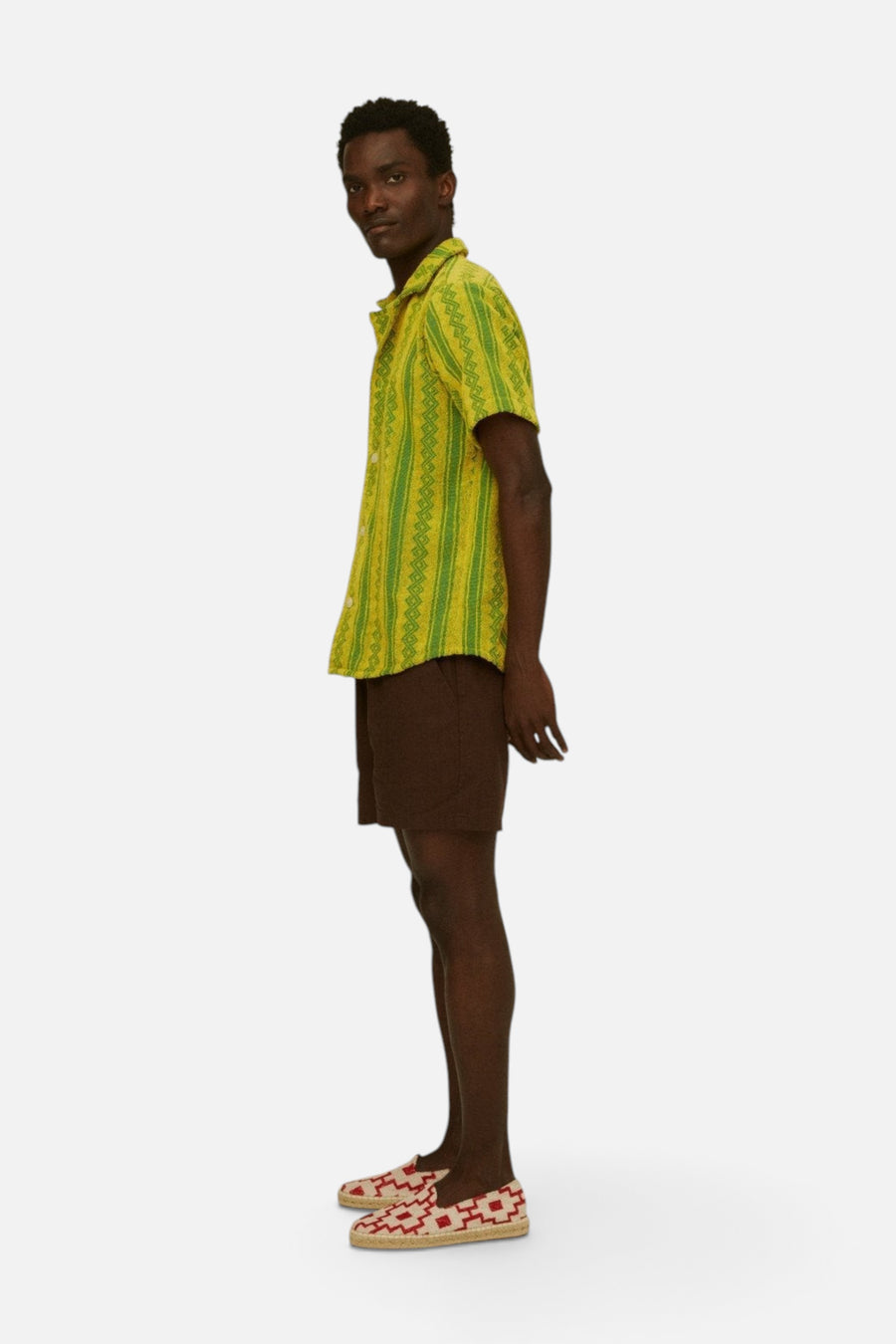 OAS Cali Dunk Cuba Terry Shirt – flat lay