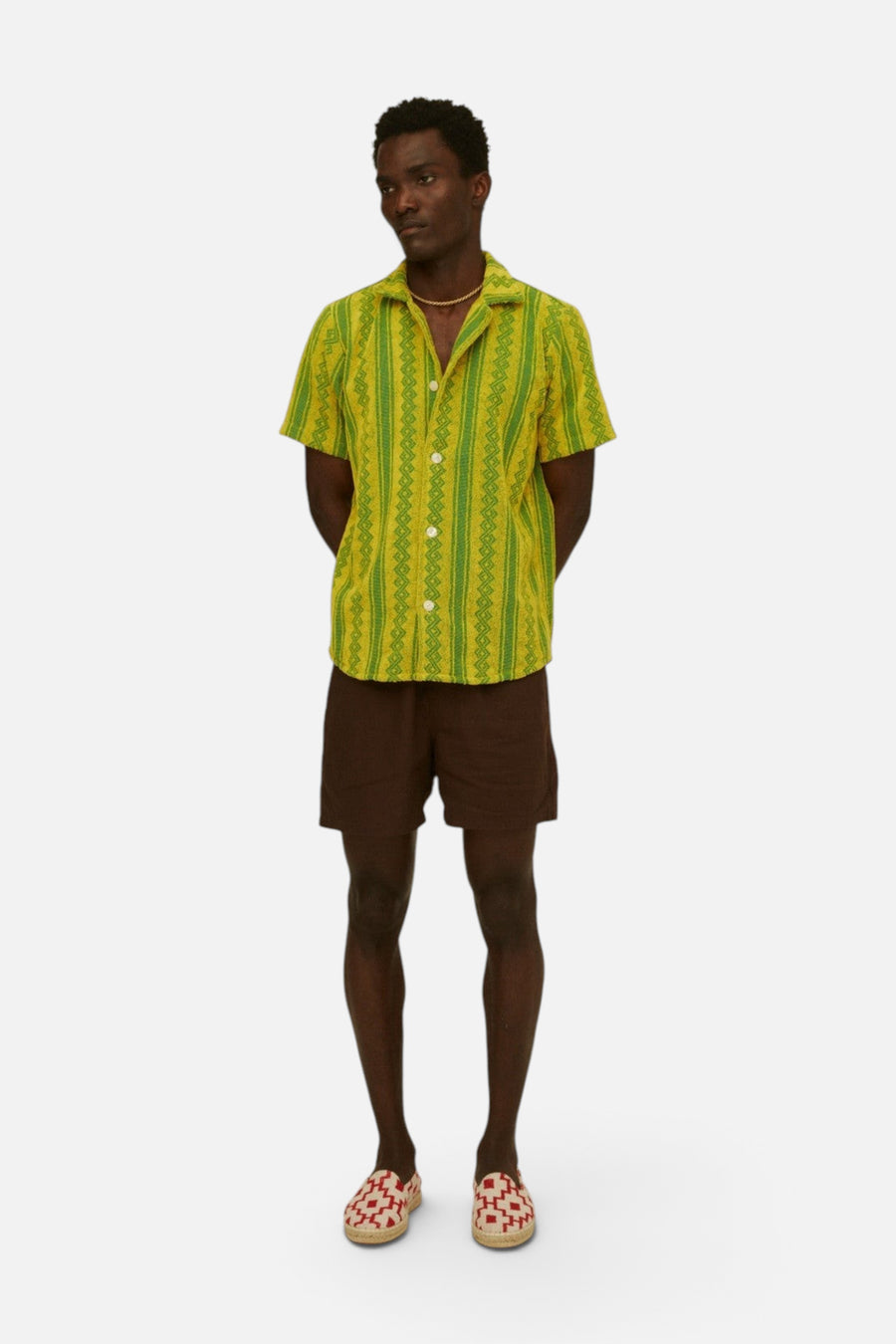 OAS Cali Dunk Cuba Terry Shirt – side view