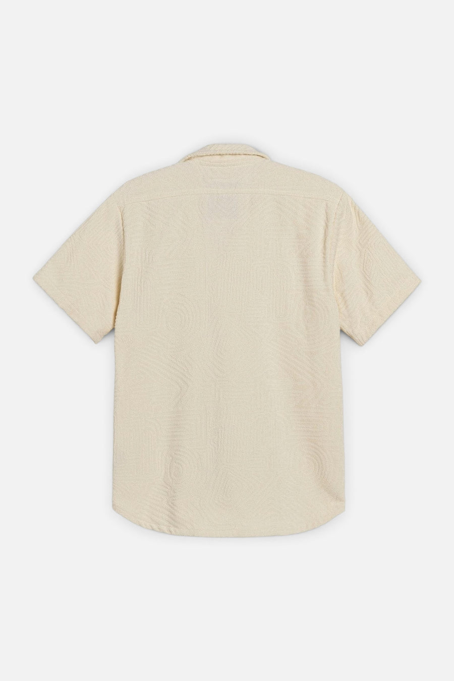OAS Cream Golconda Cuba Terry Shirt – detail