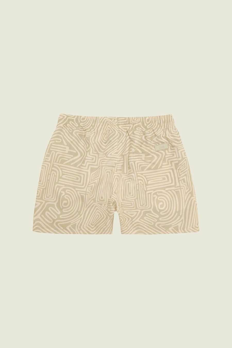 OAS Cream Golconda Swim Short – side view