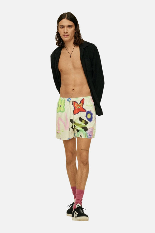 OAS Flower Shop Swim Short