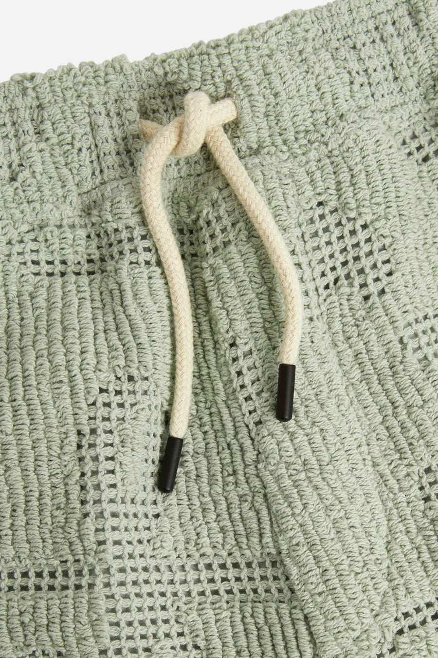 OAS Galbanum Crochet Shorts – side view