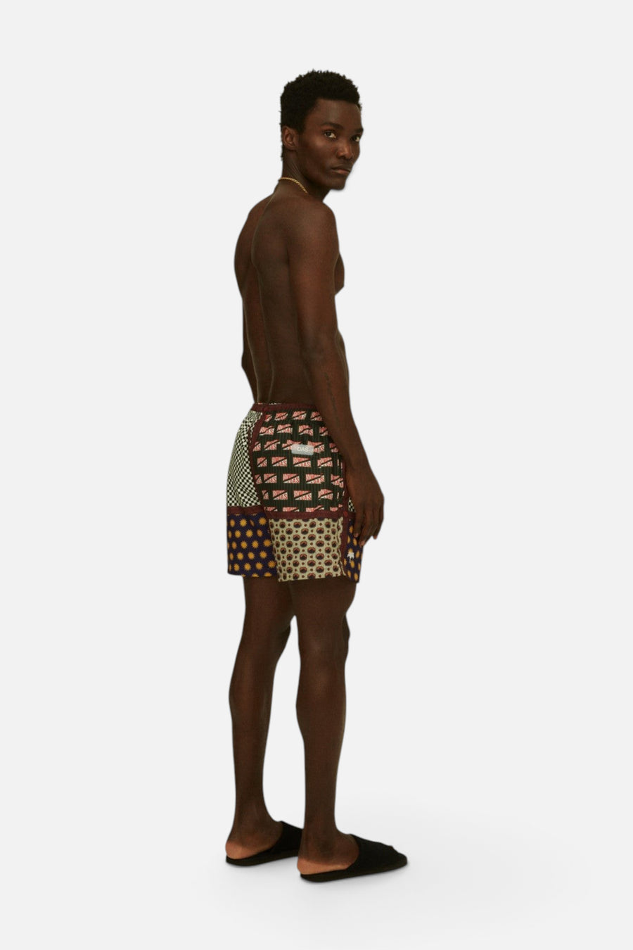 OAS Gilded Relic Swim Trunks – detail