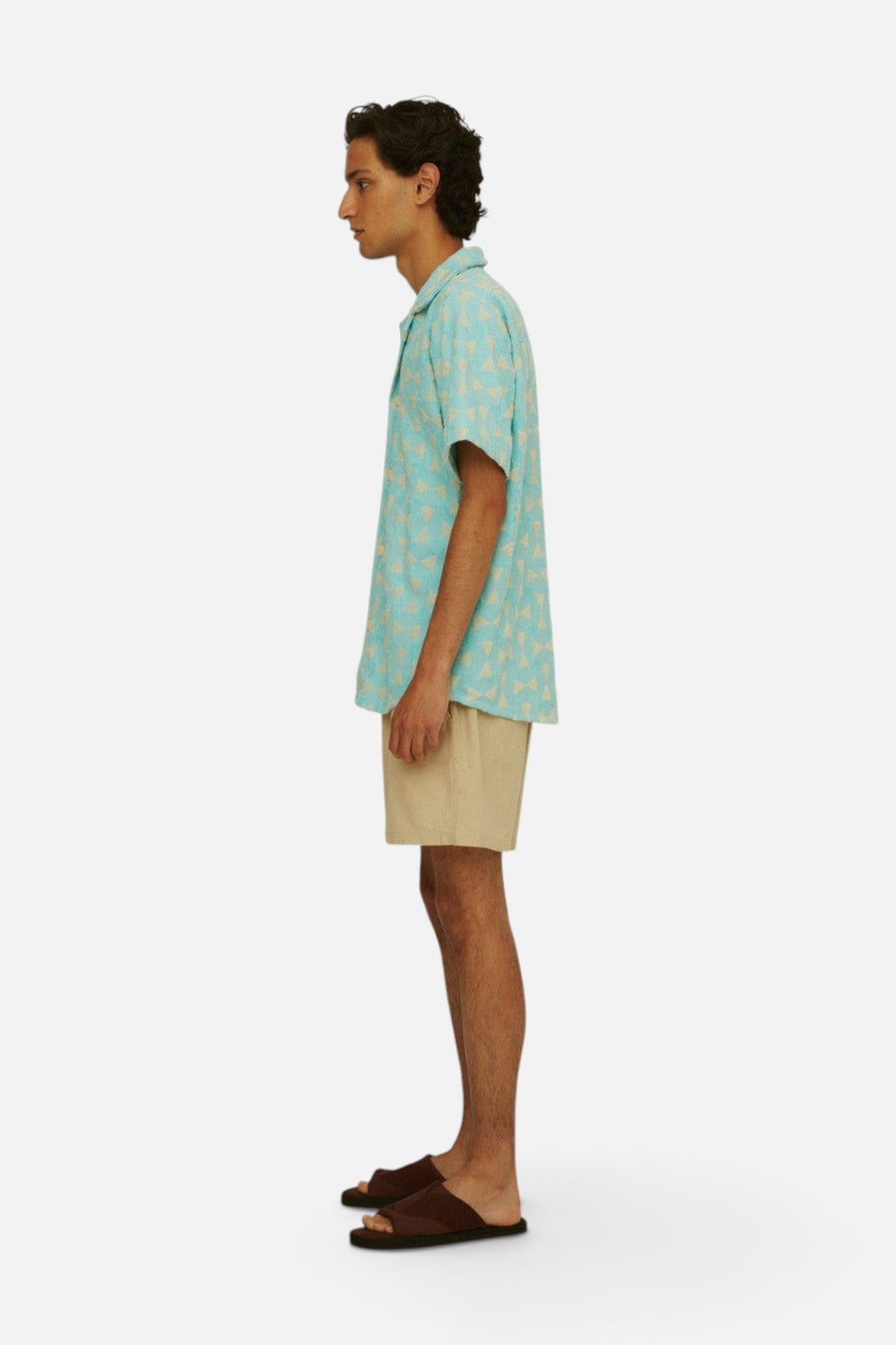 OAS Hexagona Cuba Terry Shirt – flat lay