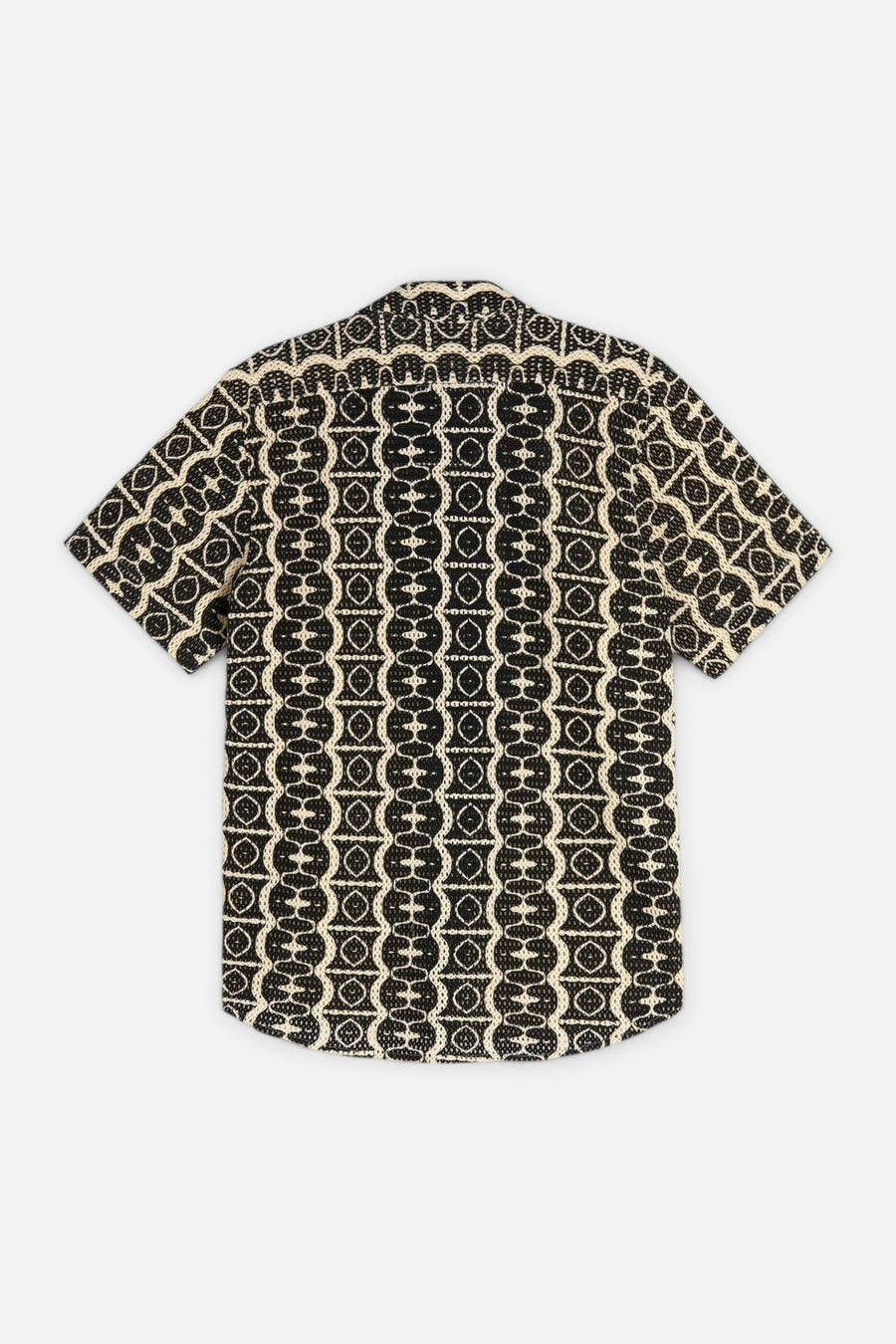 OAS Hypnotise Cuba Net Shirt – flat lay