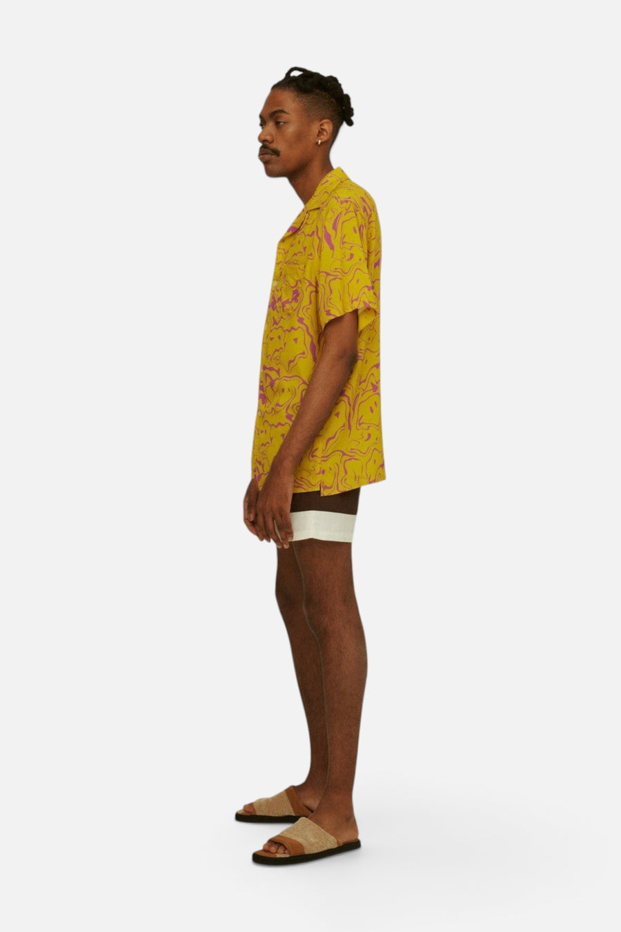 OAS Mashed Viscose Shirt – detail