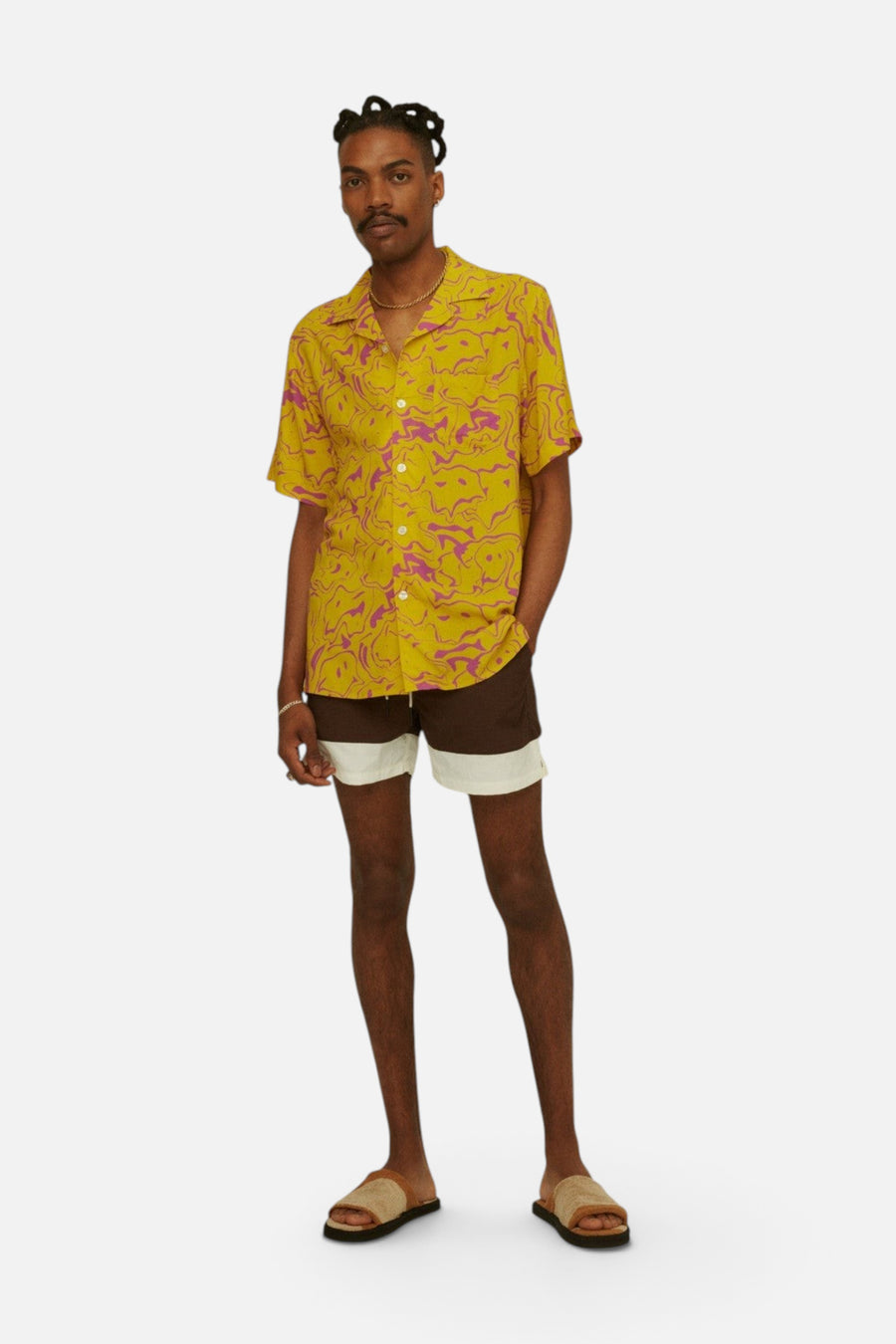 OAS Mashed Viscose Shirt – side view