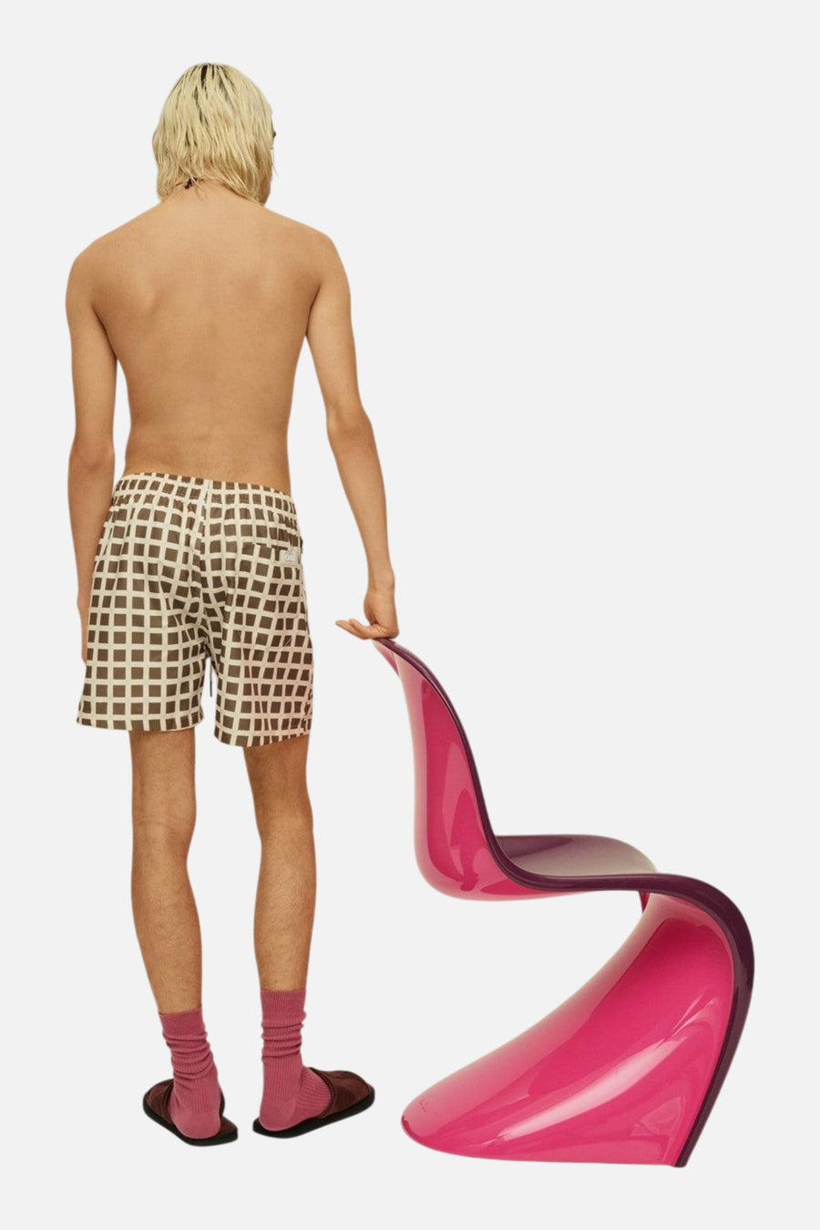OAS Primo Box Swim Short – on model