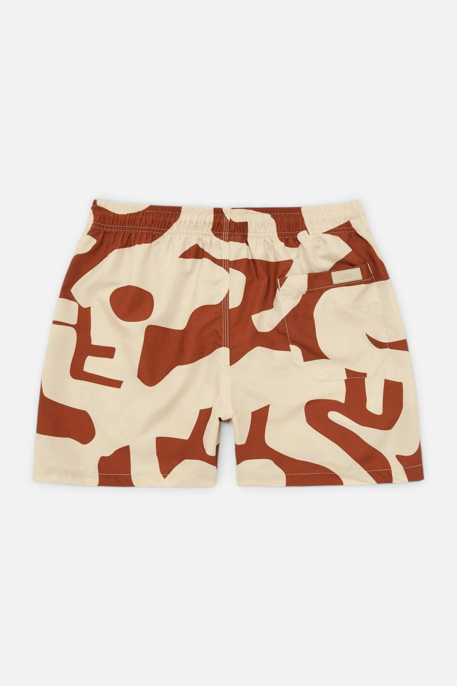 OAS Russet Puzzlotec Swim Short – side view