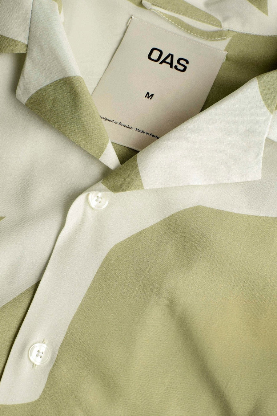 OAS Sage Puzzlotec Viscose Shirt – detail