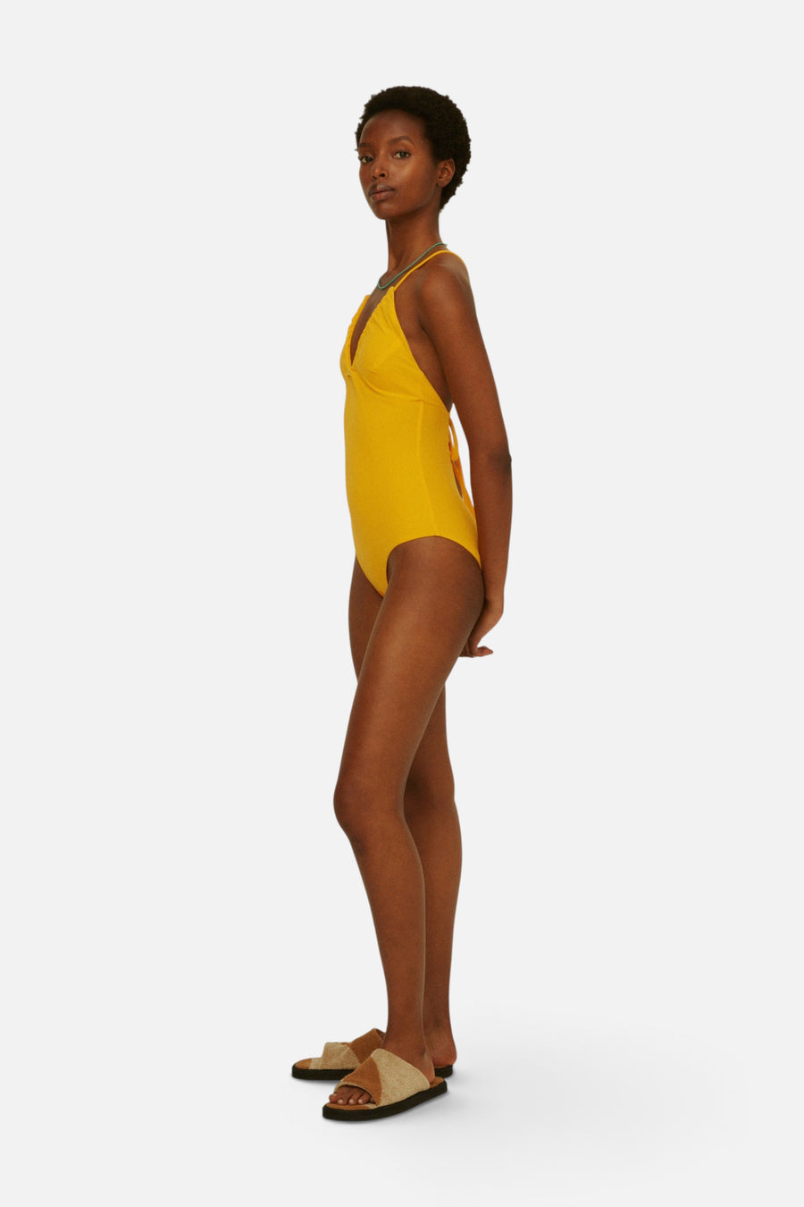 OAS Sprint Iodio One-Piece Bathing Suit – flat lay
