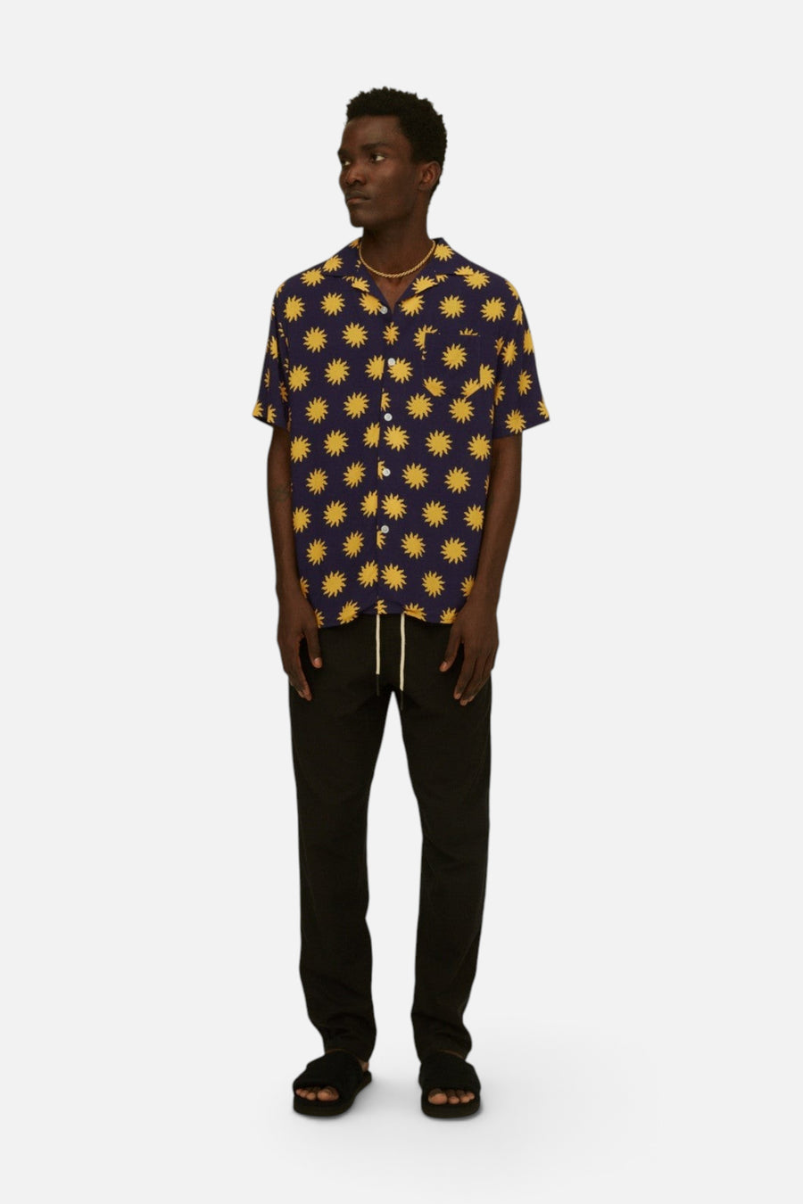 OAS Sunday Sun Viscose Shirt – detail