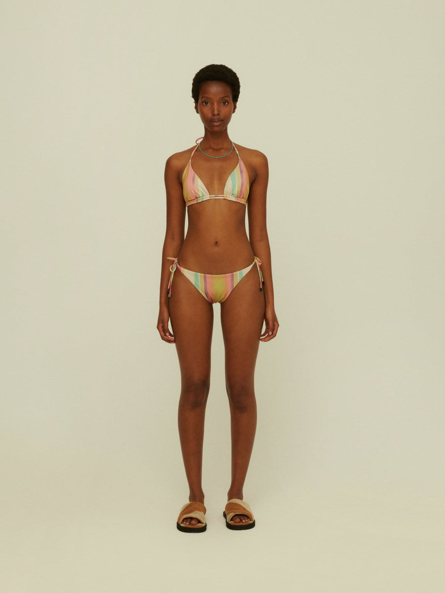 OAS Sunset Pop Azzura Bikini Bottom – detail
