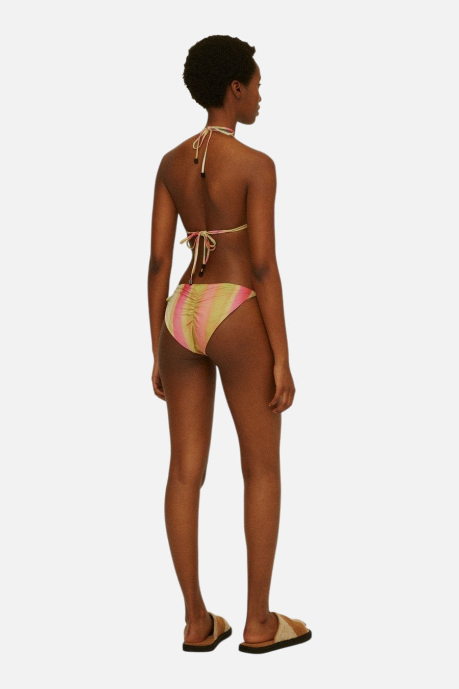 OAS Sunset Pop Azzura Bikini Bottom – side view
