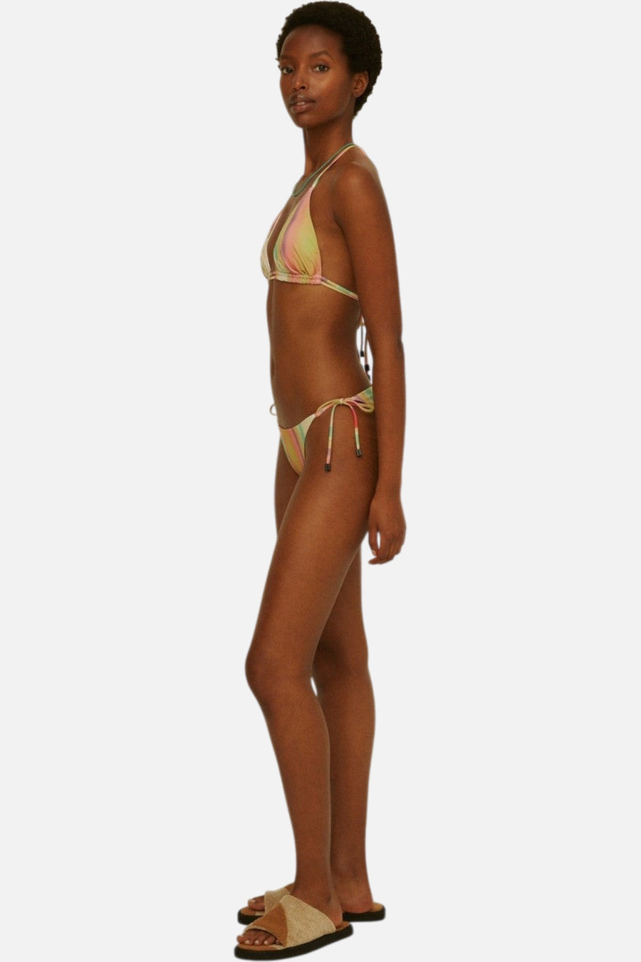 OAS Sunset Pop Azzura Bikini Bottom – side view
