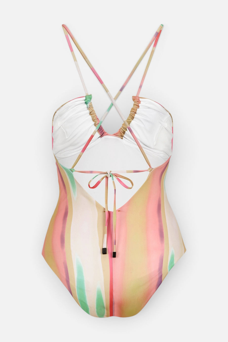 OAS Sunset Pop Iodio One-Piece Bathing Suit – back view