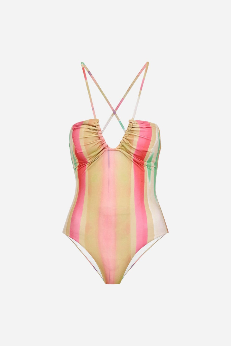 OAS Sunset Pop Iodio One-Piece Bathing Suit – front view