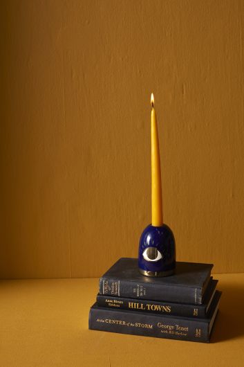Ocelli Candlestick Holder – back view