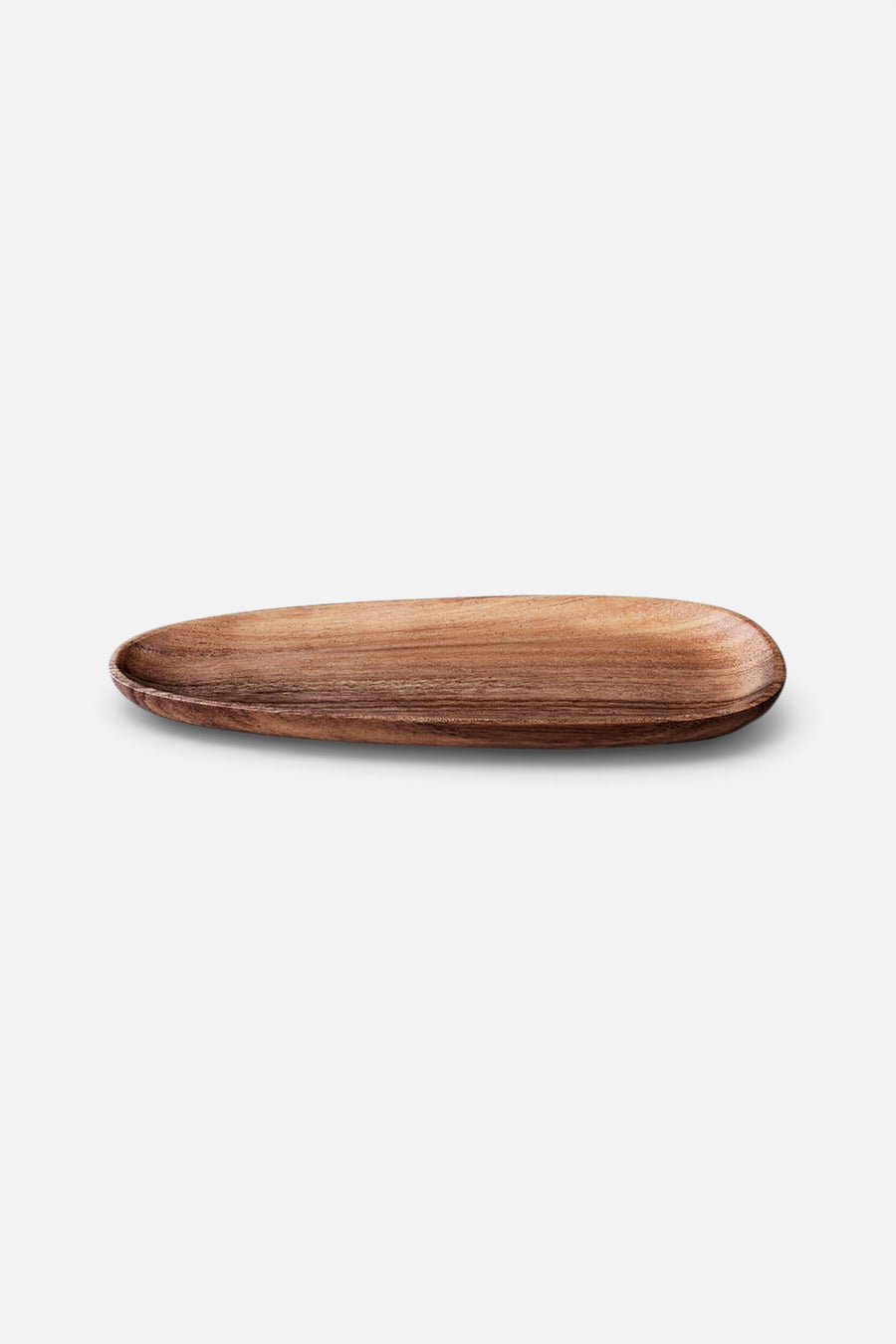 OHOM Foree Wood Long Plate – front view