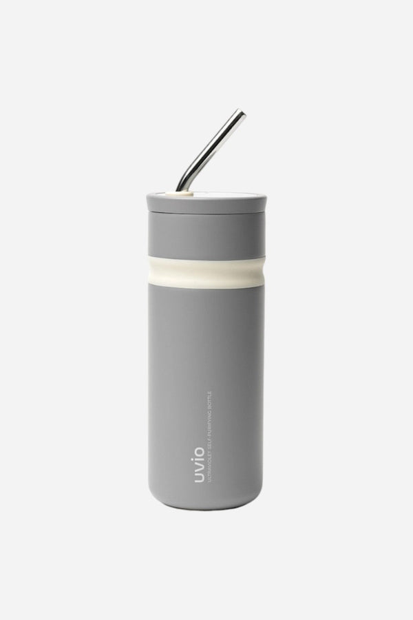 OHOM Uvio Self Purifying Bottle Grey
