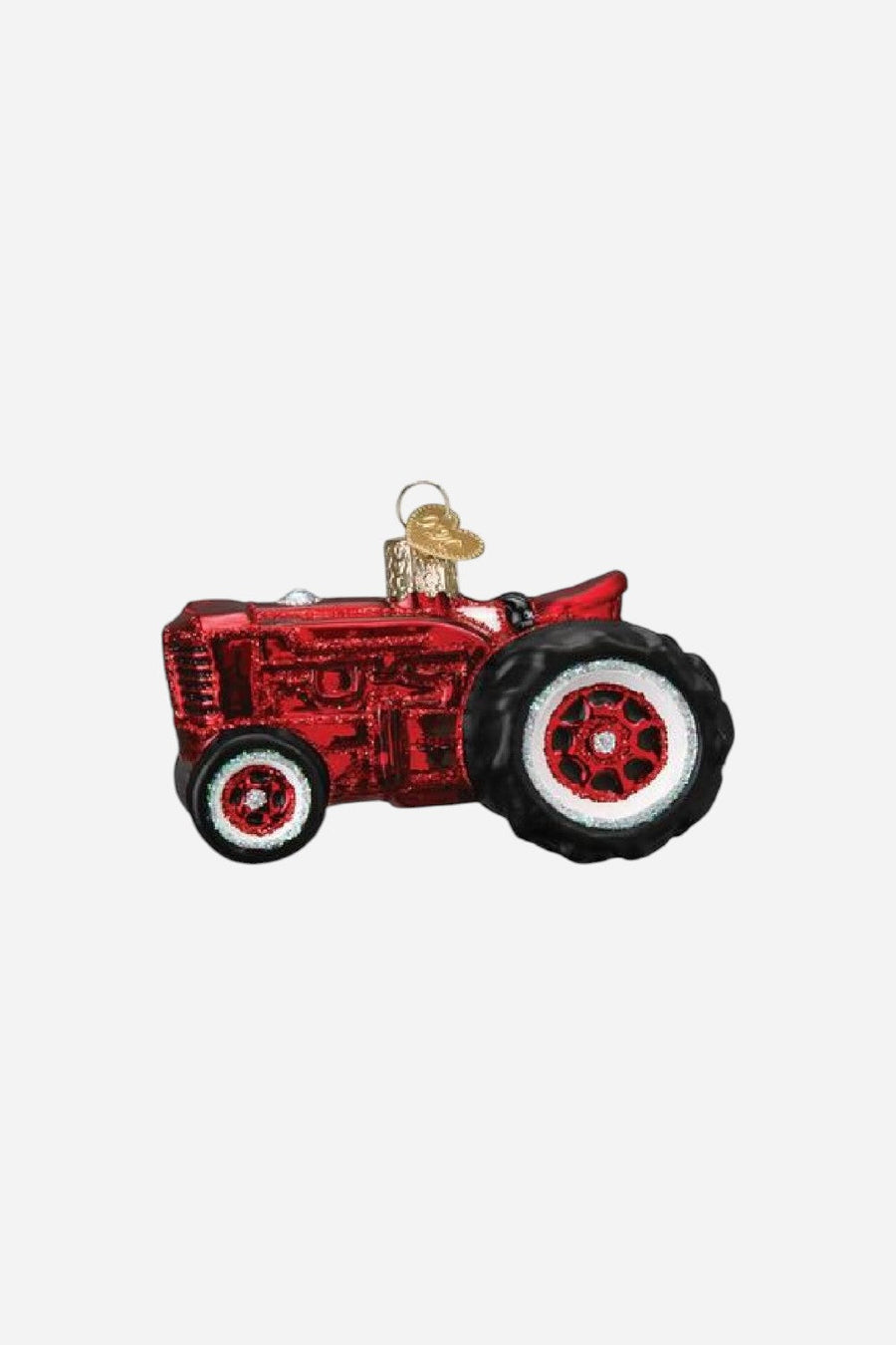 Old Farm Tractor – front view