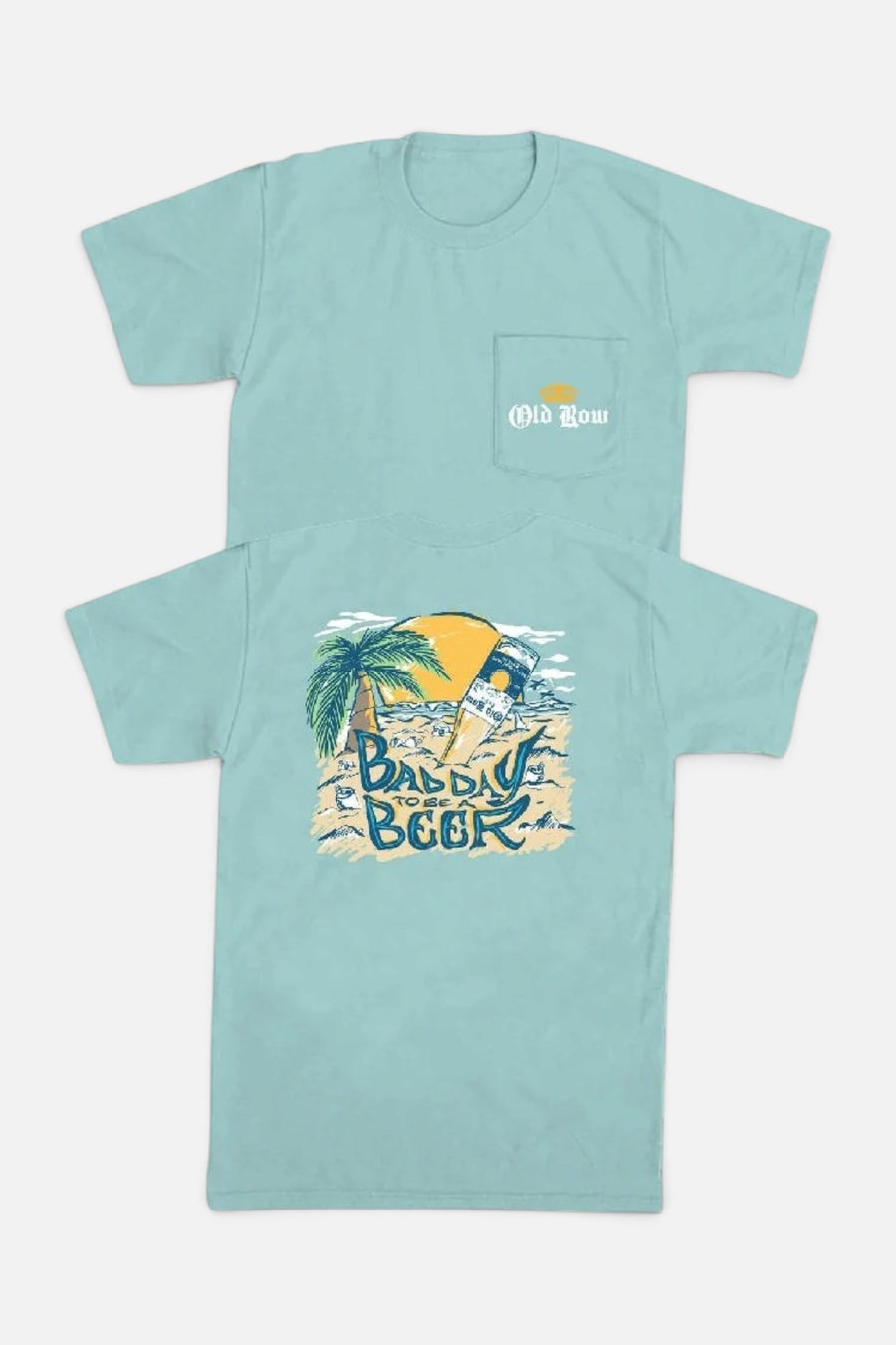 Old Row Bad Day To Be A Beer Pocket Tee – front view