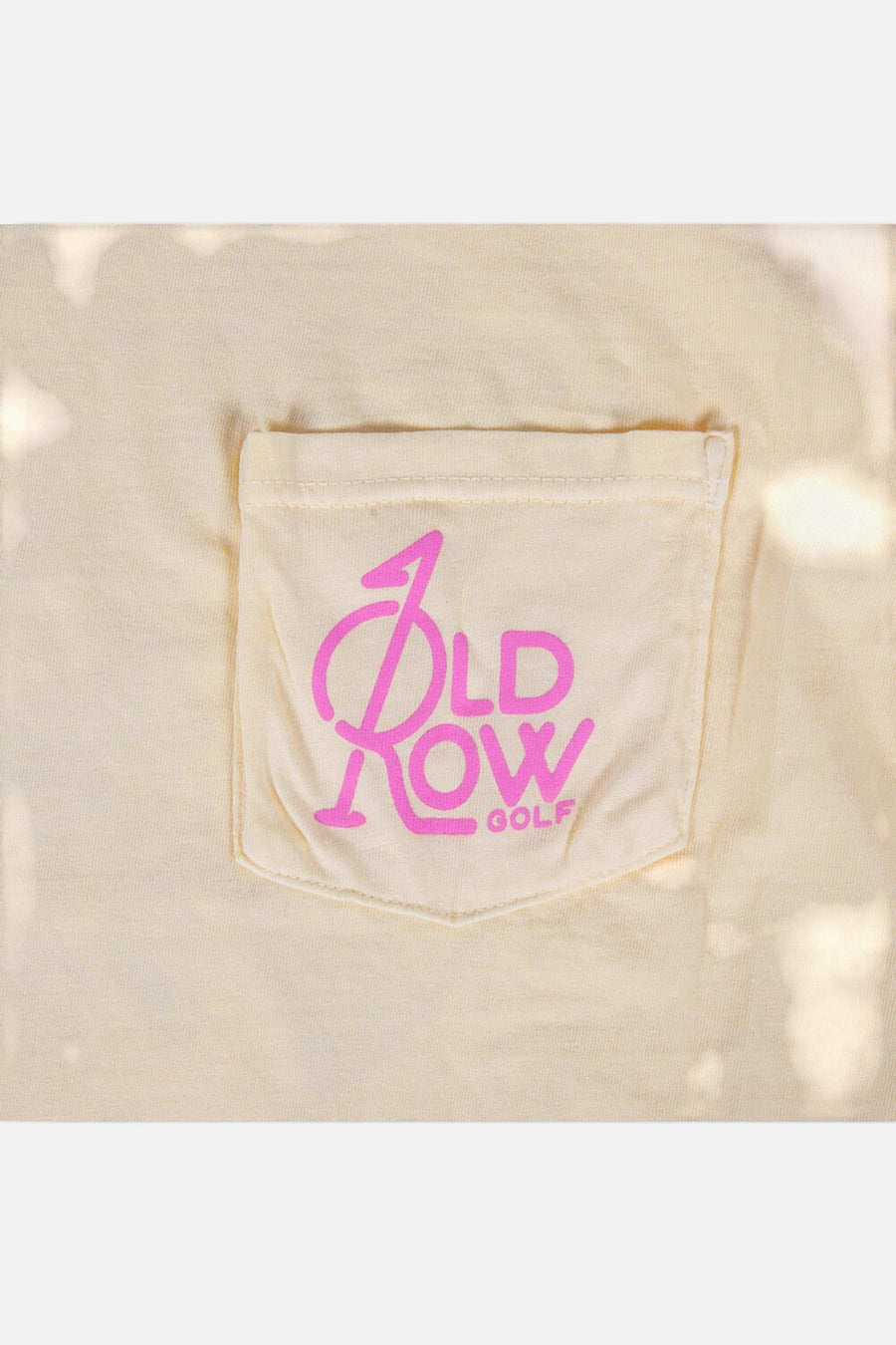 Old Row Drinks On The Links Pocket Tee – back view
