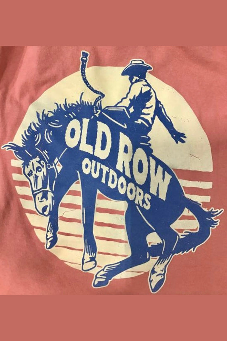 Old Row Outdoors Bronco Pocket Tee – back view