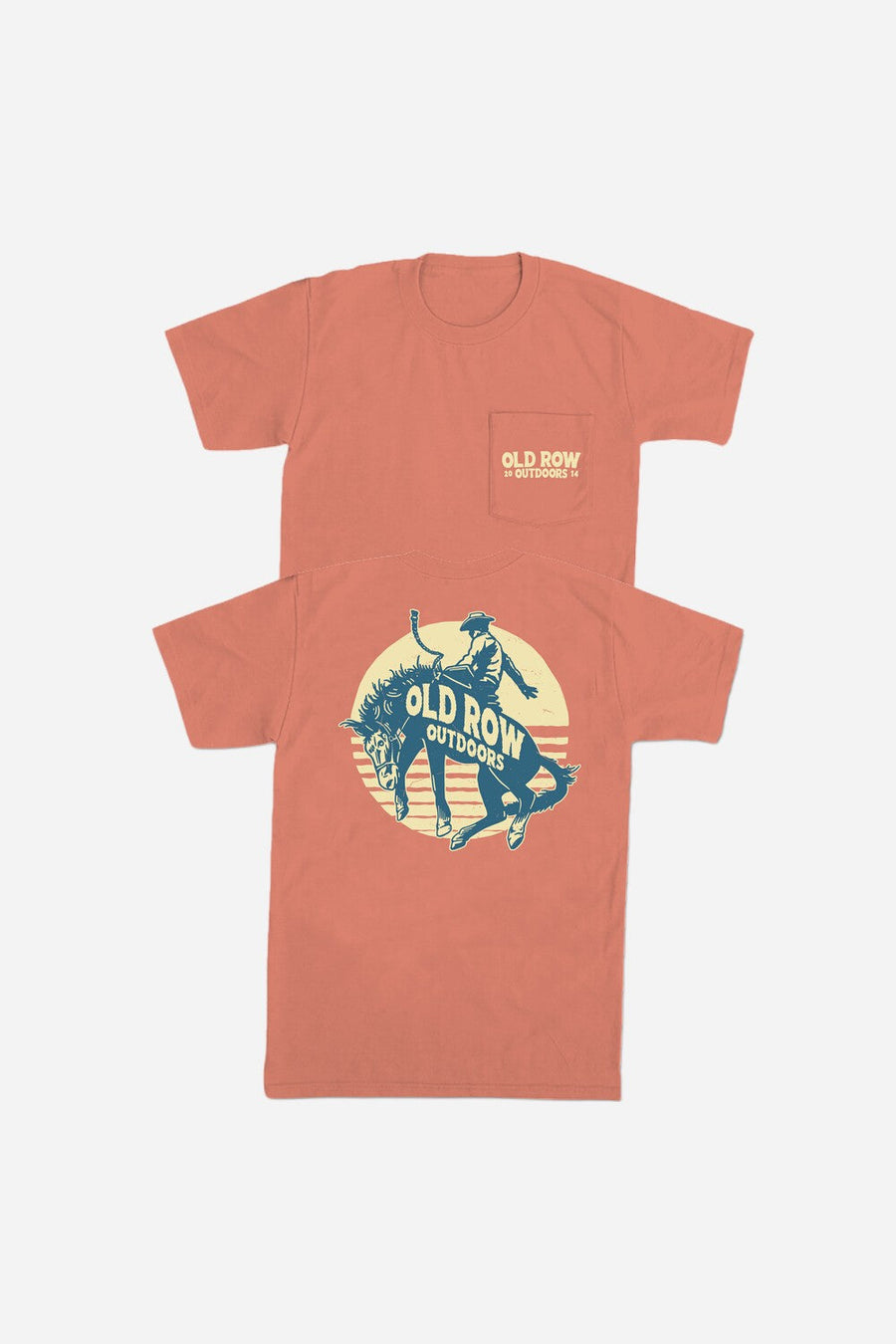 Old Row Outdoors Bronco Pocket Tee – front view