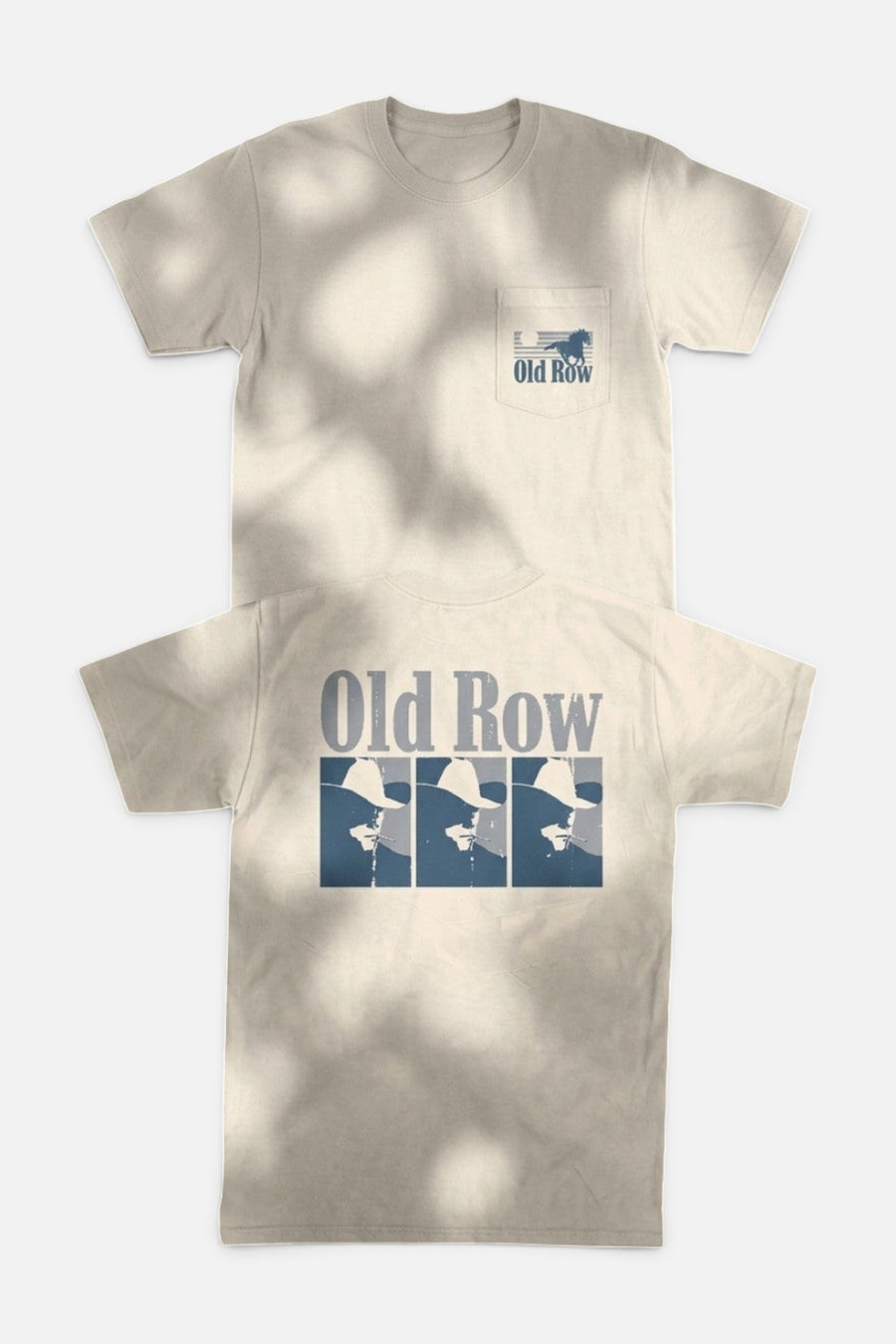 Old Row Smokin' Cowboy Repeat Pocket Tee in Ivory – alternate
