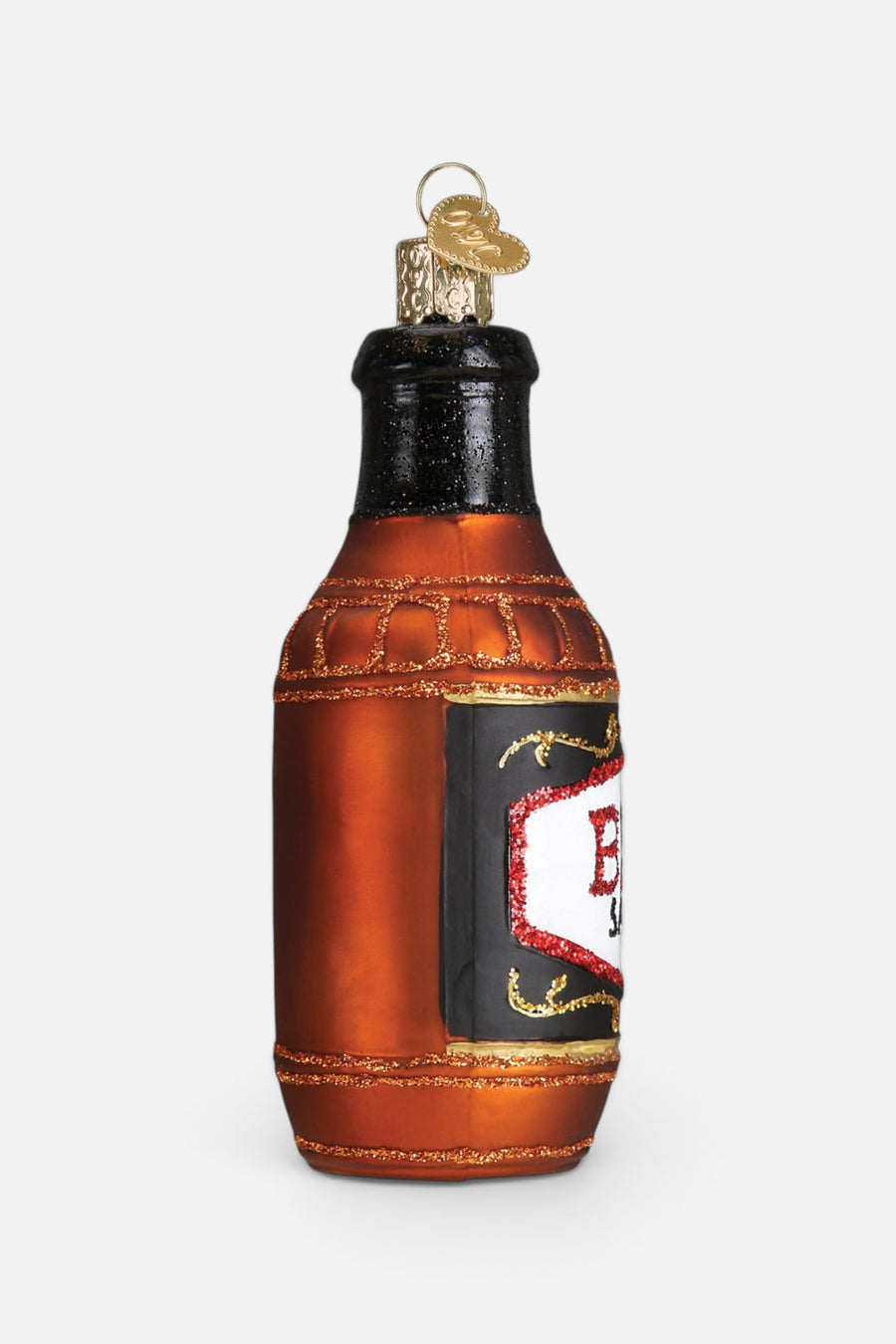 Old World Christmas Barbecue Sauce Ornament – detail