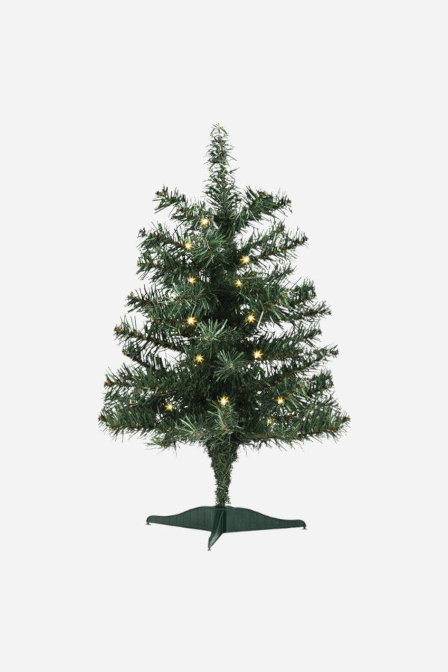Old World Christmas Mini Tree Pre-Lit – front view
