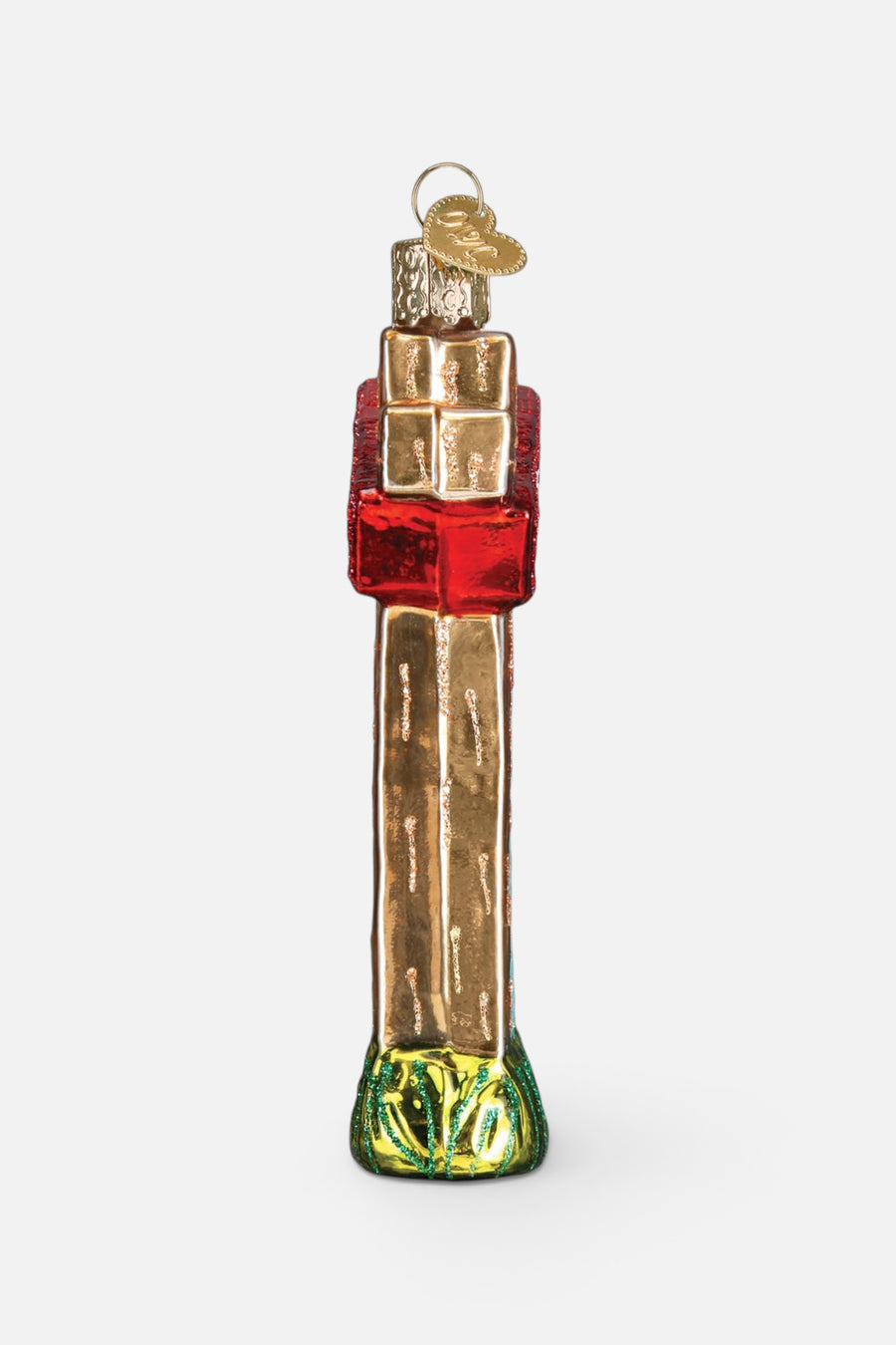 Old World Christmas Realty Sign Ornament – detail