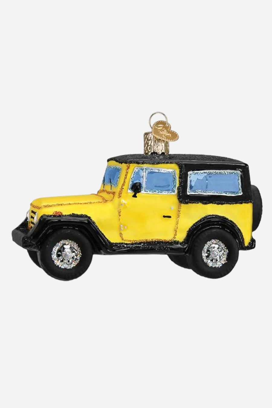 Old World Christmas Sport Utility Vehicle Ornament – front view