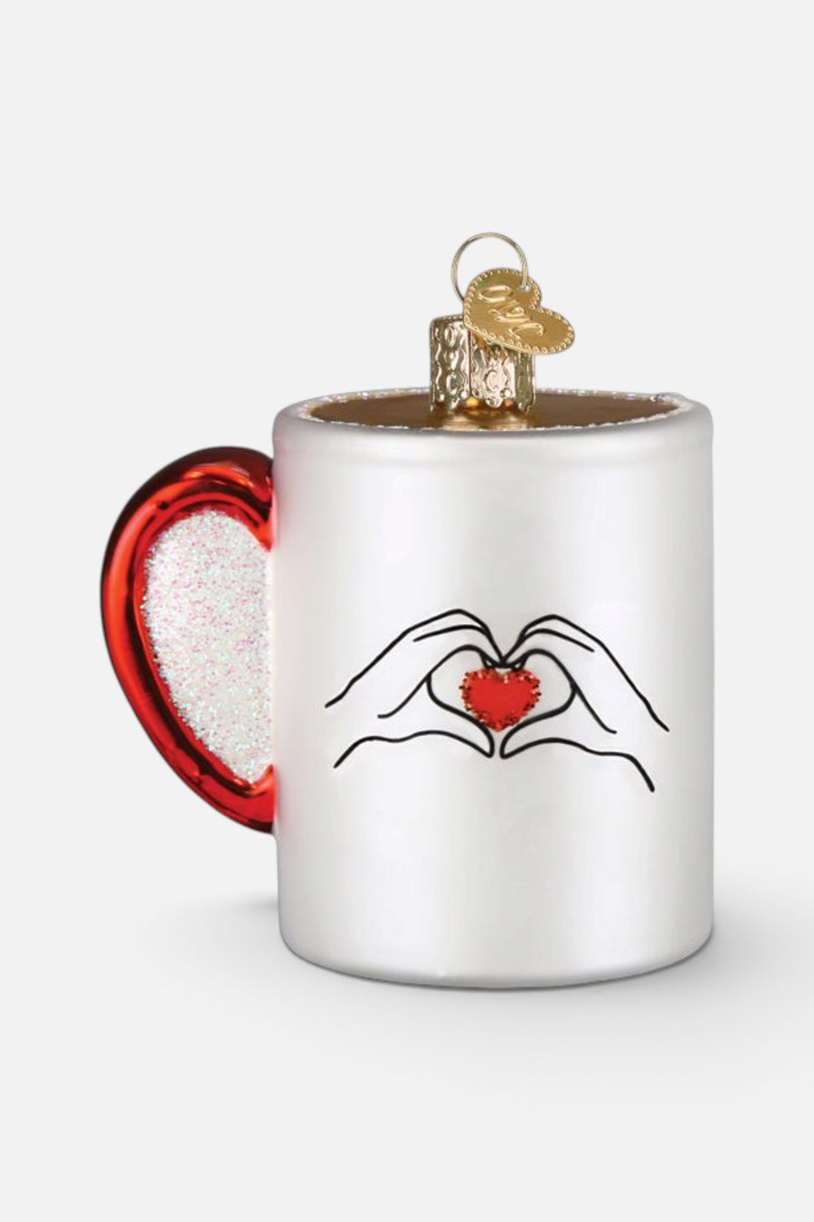 Old World Christmas Swiftea Mug Ornament – back view