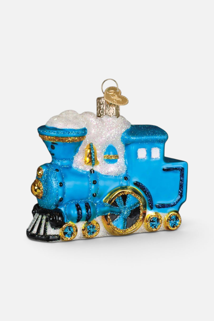 Old World Christmas The Little Engine That Could Train Ornament – back view