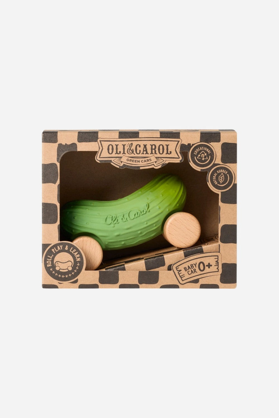 Oli & Carol Pepino The Cucumber Car – flat lay
