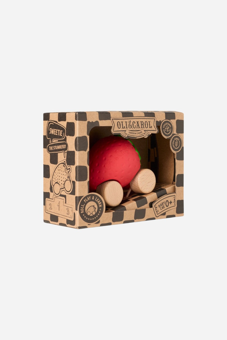 Oli & Carol Sweetie The Strawberry Baby Car – alternate