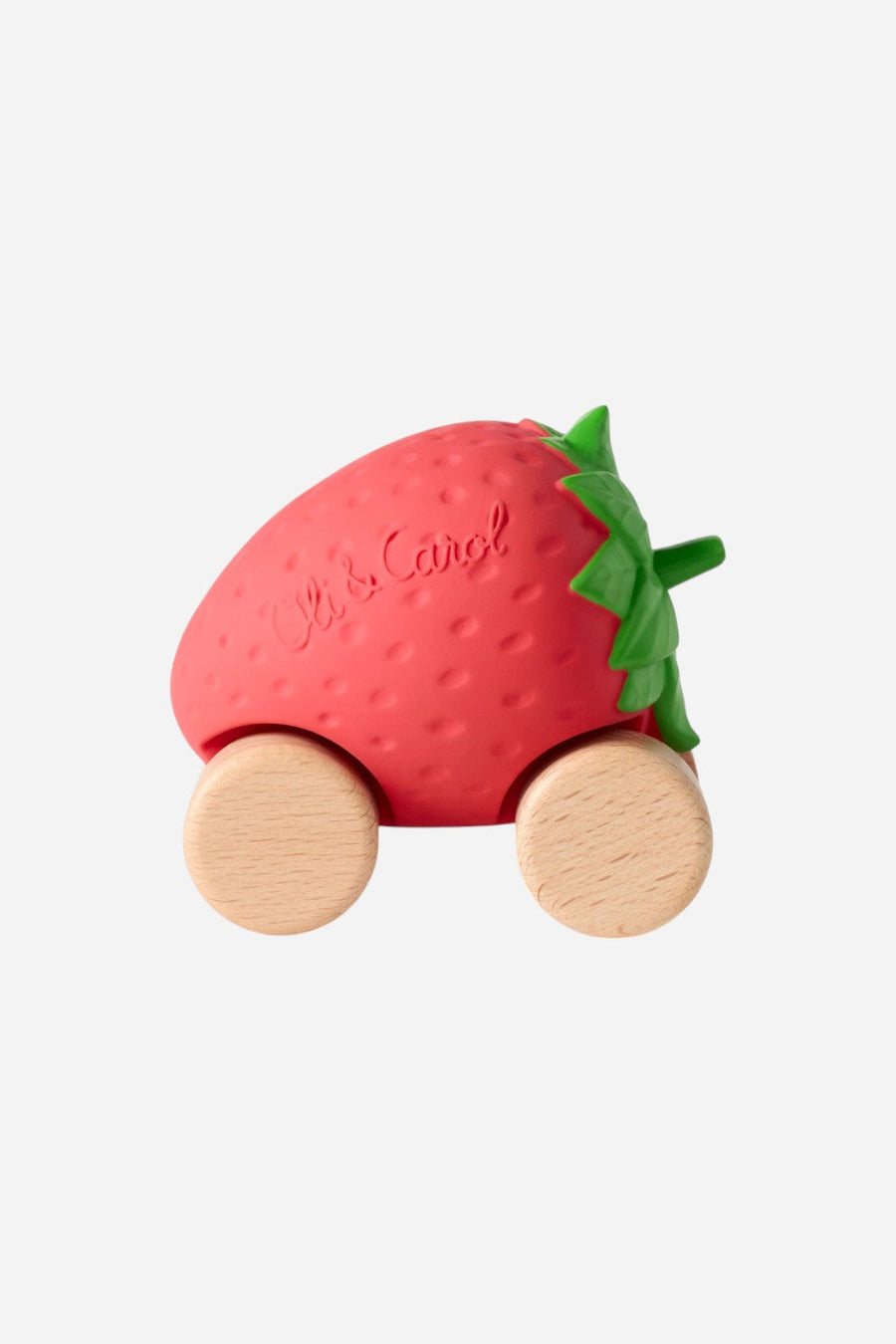 Oli & Carol Sweetie The Strawberry Baby Car – front view