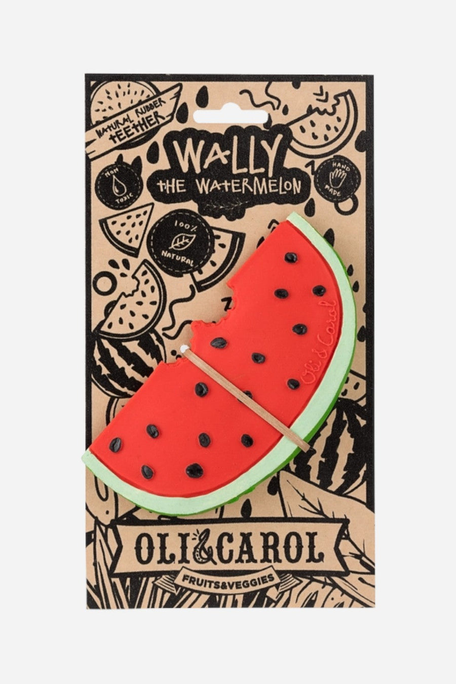 Oli & Carol Wally The Watermelon – back view