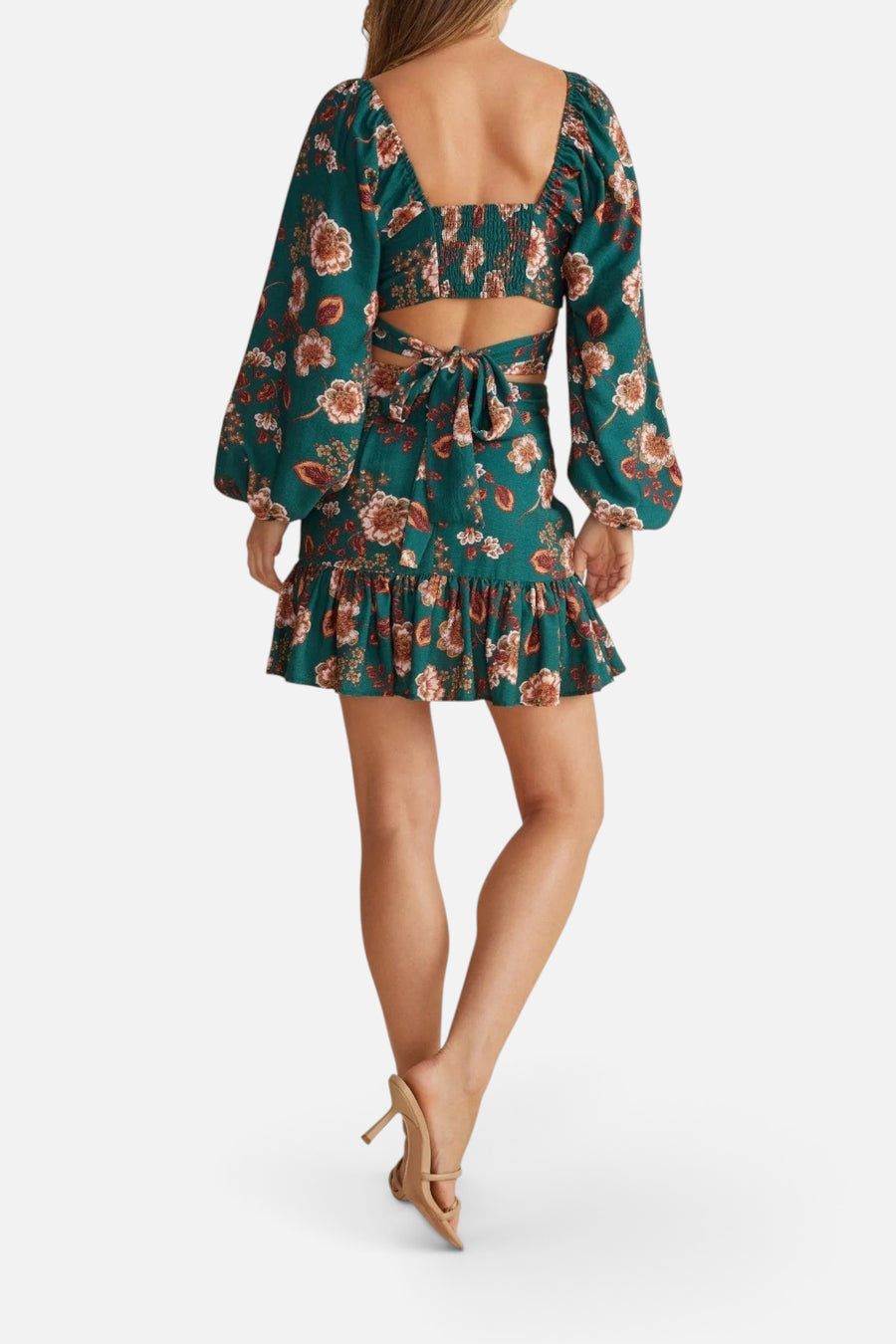 Olivia Crop Blouse Multi – side view