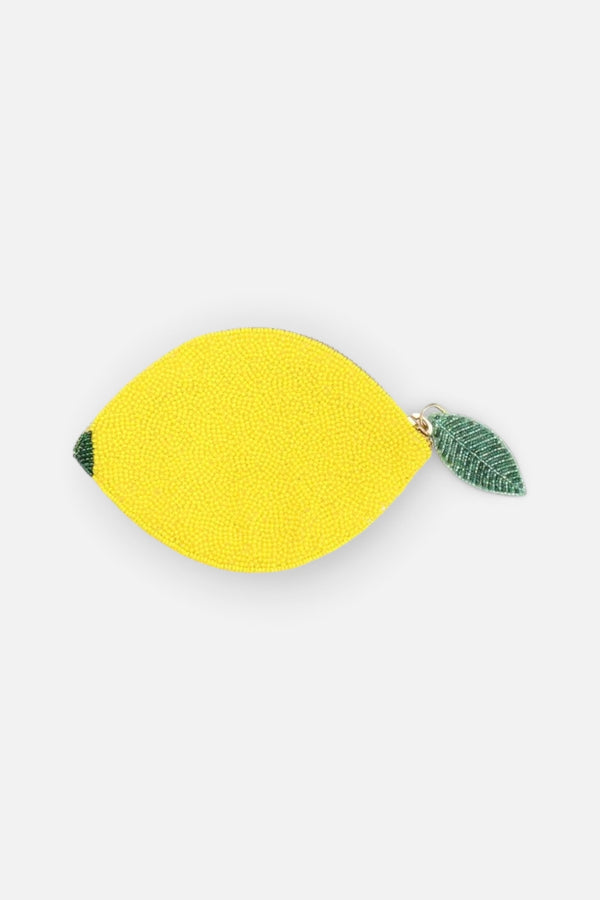 Olivia Dar Coin Pouch Purse in Lemon