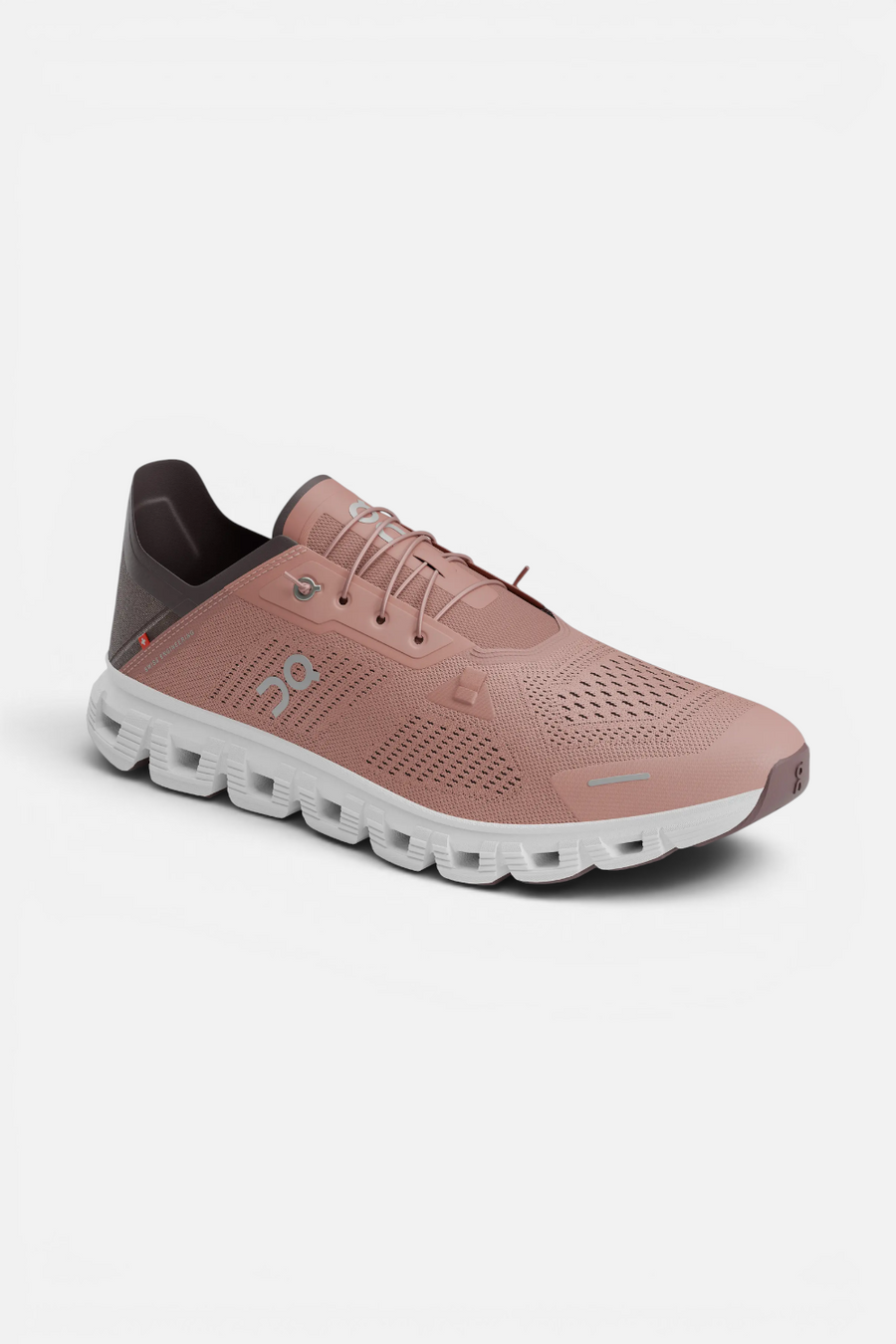 On Cloud 6 Coast Women's Sneakers in Dustrose & Ox – front view