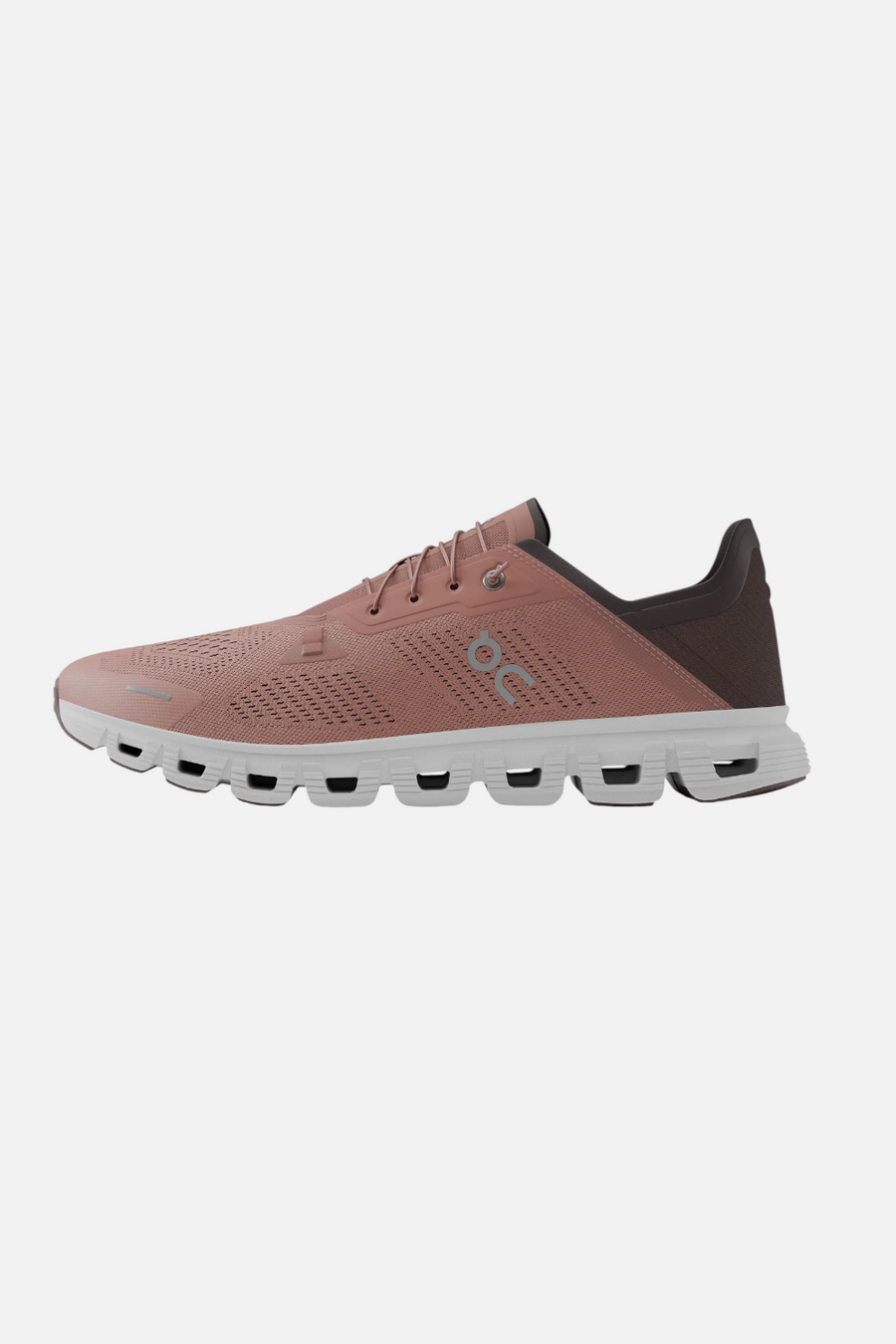 On Cloud 6 Coast Women's Sneakers in Dustrose & Ox – side view