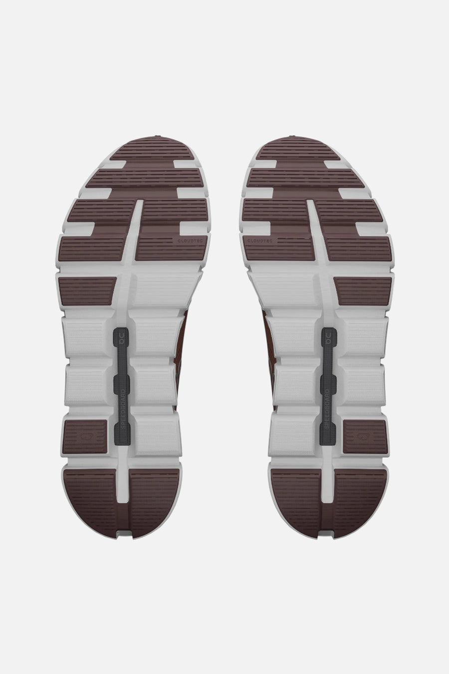 On Cloud 6 Coast Women's Sneakers in Dustrose & Ox – side view