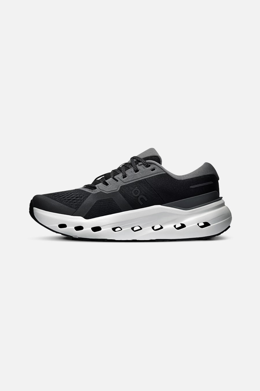 On Cloudrunner 3 Women's Sneakers in Black & Ivory – alternate