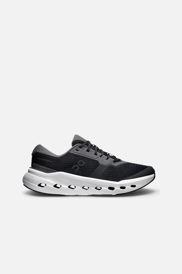 On Cloudrunner 3 Women's Sneakers in Black & Ivory